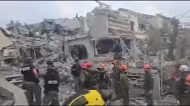 Israel: The results of one of Iran’s strikes on Tel Aviv, central Israel