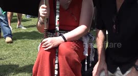 UK: Thousands hold demonstration in support of Iran and Palestine in London