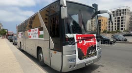 Lebanon: Lebanese convoy sets out to join global Gaza march