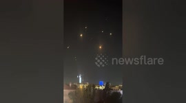 Jordan: Missiles fly over Jordan as Iran launches retaliatory missile strike on Israel for 2nd day