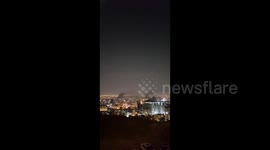 Iran: Iranian air defences are trying to intercept Israeli drones
