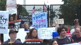US: ‘NoKings’ protest held in Washington DC against Trump