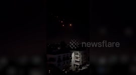 Syria: Missiles fly over Syria as Iran launches retaliatory missile strike on Israel for 2nd day