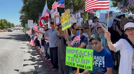 'No Kings' Protest in Temecula, California