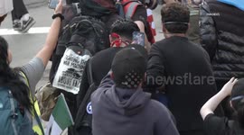 US, Bakersfield: Los Angeles-Downtown No Kings Day Protester Injured Part 9