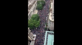 Thousands Flood Fifth Avenue in NYC for “No Kings” Protest Against Trump on Flag Day