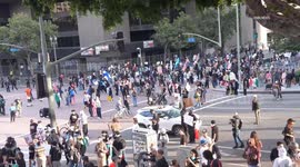 US, Bakersfield: Los Angeles  #8211; Downtown No Kings Day Protest Part 13