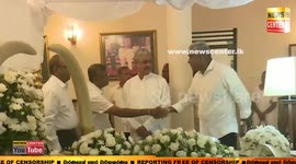 In an emotionally charged moment, Field Marshal Sarath Fonseka delivers a heartfelt farewell speech during the ceremonial send-off of General Vikum Liyanage, the outgoing Army Commander. He reflects on the leadership and legacy of General Ranasinghe, emph