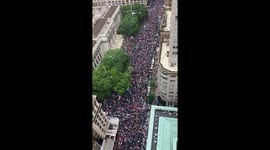 US: Mass ‘No Kings’ Rally Fills NYC Streets