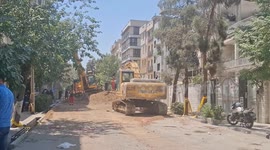 Iran: Dramatic video shows heavily damaged residential building in Tehran after Israeli attack