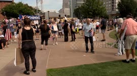 NO KINGS Day in Charlotte NC on July 14, 2025,  Nearly 2 million people nationa wide joined into the protest.