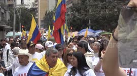 Colombia: Thousands rally in Bogota in support of Senator Uribe Turbay