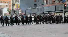US: Los Angeles Protests Continue into the Fourth Day