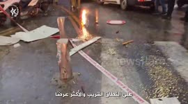 Israel: Documentation from the sites of hostile rocket attacks in Tel Aviv