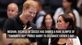 Meghan, Duchess of Sussex celebrates 'best' dad Prince Harry on Father's Day