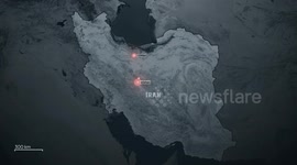Iran: MOTION GRAPHICS - Recent Israeli attacks on Iran