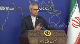 Iran: Iranian Foreign Ministry spokesman holds press conference in Tehran
