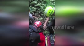 US: South Carolina National Guard Airlifts Injured Hiker In Dramatic Rescue Mission