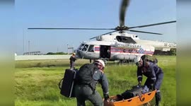 Russia: Injured Tourist Airlifted From Remote Siberian Ridge After Mountain Fall