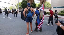 CA: Los Angeles Protests Continue into the Fourth Day 6