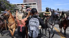 CA: Los Angeles Protests Continue into the Fourth Day 3