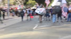CA: Los Angeles Protests Continue into the Fourth Day