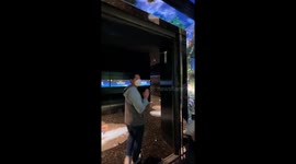 Enjoy this stunning digital display at Thailand's tallest building