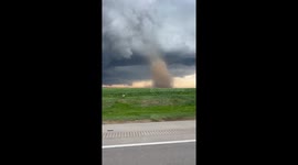Colorado Twister Touches Down Off I-70