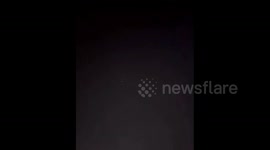 Iran: Iranian air defenses operate over Bandar Abbas in Iran