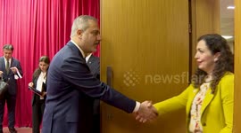 Albania: Turkish FM meets Kosovo President on sidelines of SEECP summit