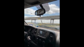 I27 Overpass Bridge Partial Collapse