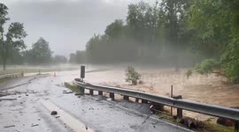 Fincastle Crews Respond to Flooding After Severe Storms