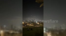 Israel: Iron Dome Malfunctions as Interceptor Falls on Tel Aviv Amid Iranian Missile Barrage