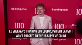 Court rejects Ed Sheeran Thinking Out Loud copyright case