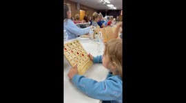 BINGO! Toddler’s adorable “win” has everyone cheering in Linville, NC