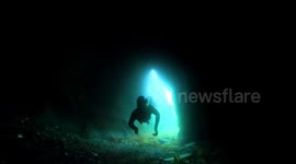 Snorkeling Sea Caves (Isle of Man) Try not to get Claustrophobic, don't run out of breath!