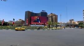 Iran: Tehran displays posters of state TV anchor caught in Israeli attack