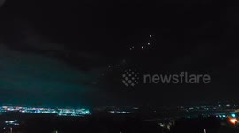 Rare footage captures the dramatic moment ballistic Iranian missiles struck the Bazan oil refinery, triggering a devastating explosion that claimed three lives, ignited a massive fire, and rendered the facility inoperable.