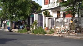 Vietnam: Typhoon Wutip hits central Vietnam causing widespread damage (2)