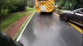 First Responders Battle Intense EV Fire in Chesterfield County