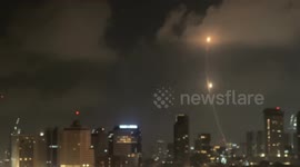 Israel: Iran launches new missile attack on Israel, rockets seen over Tel Aviv