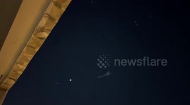 Iran launches fresh missile attack on Israel, rockets seen from Bethlehem in West Bank