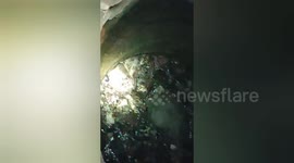 Social organisation rescued a cow fallen into a well in Shahdol, Madhya Pradesh