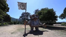 California’s Filoli Estate displays new art created entirely out of recycled material