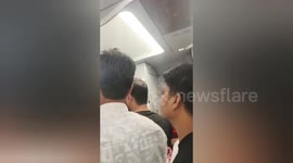 India: Air india AI2491 passengers furious as flight is deboarded amid crash fears