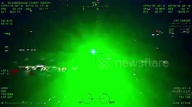 US: Laser Strike On Helicopter Over Riverview Ends In Arrest