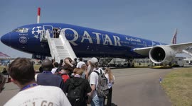 France: Qatar Airways unveils PSG-themed aircraft at Paris Air Show 2025