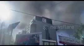 Iran: Iranian Police Command Headquarters in Tehran was just struck
