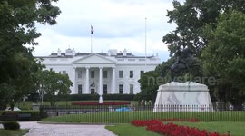 US: Flagpole funded by Trump erected on White House North Lawn