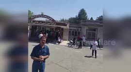 Hospital in Tehran damaged by Israel rocket strikes